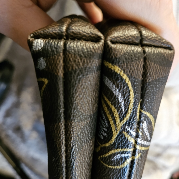 Coach Mia Crossbody bag Chestnut Brown with Metallic Tulips - Picture 8 of 12